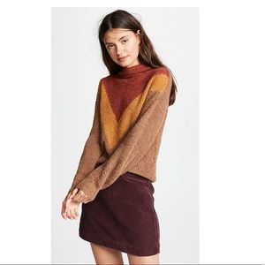 NWT MKT Studio Kuroko L Funnel Neck Sweater